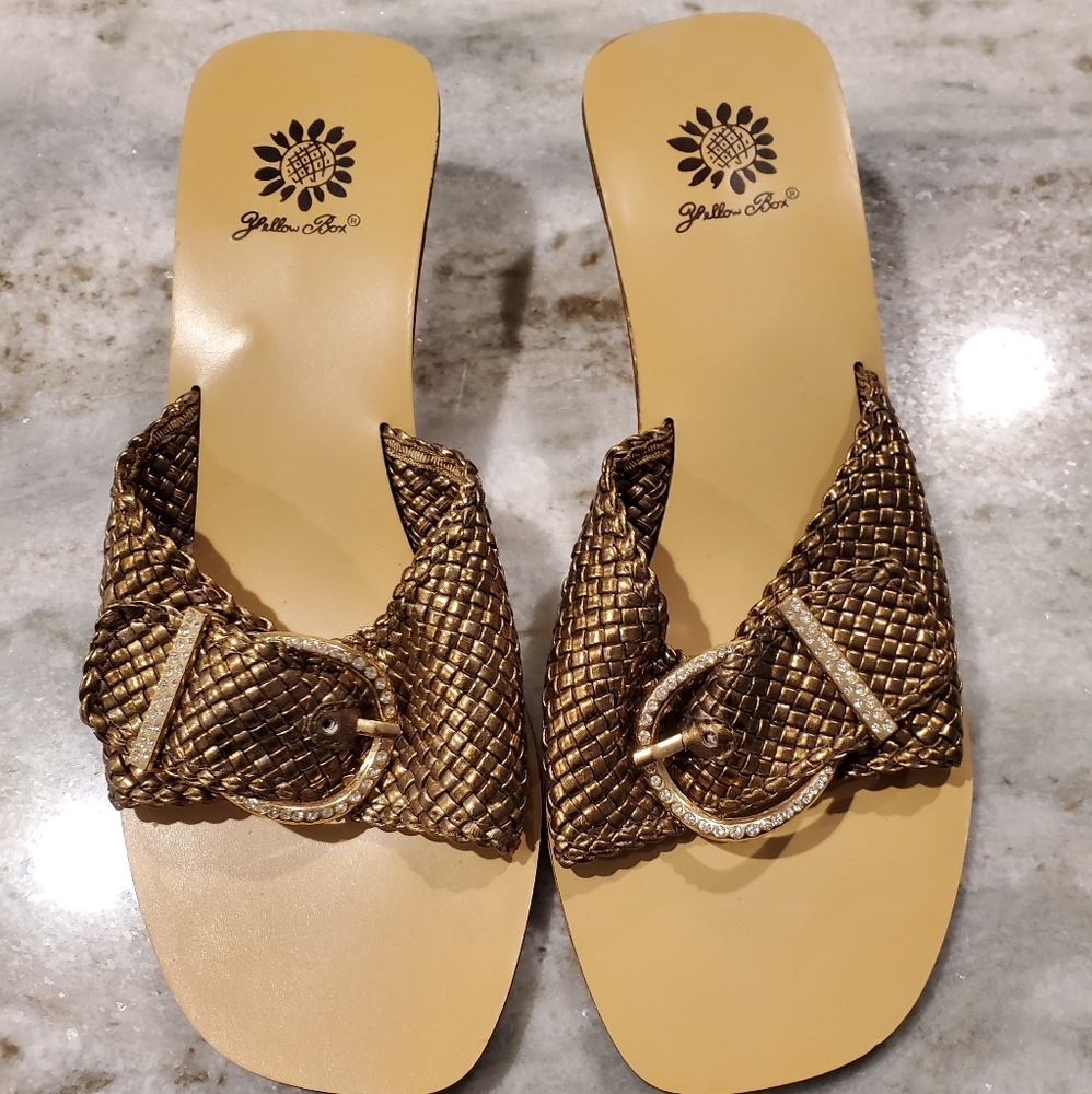 Yellow Box Sandals